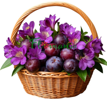 Сливовая корзинка